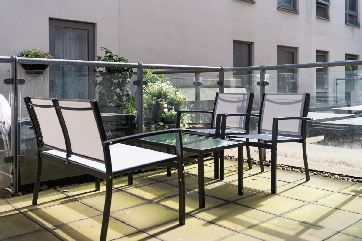 Liverpool St Shoreditch London Terrace Apartment Exterior photo